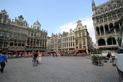Brussels Old Market Belgium